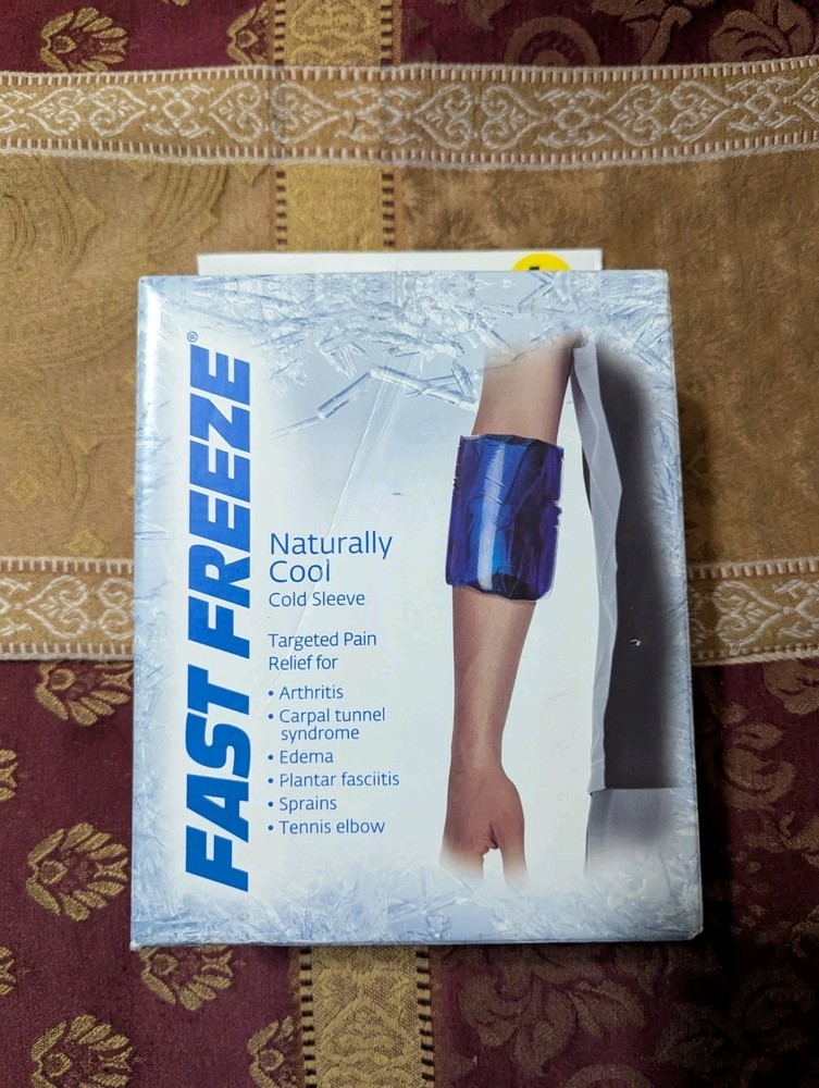 Fast Freeze Naturally Cool Cold Therapy: Compression Sleeve Large