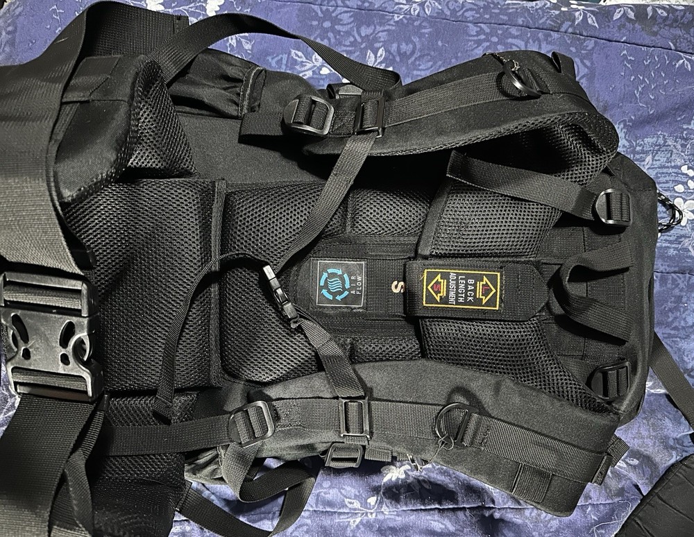 “Fieldline Tactical Delta 65L Internal Frame Backpack MOLLE System Black NEW”