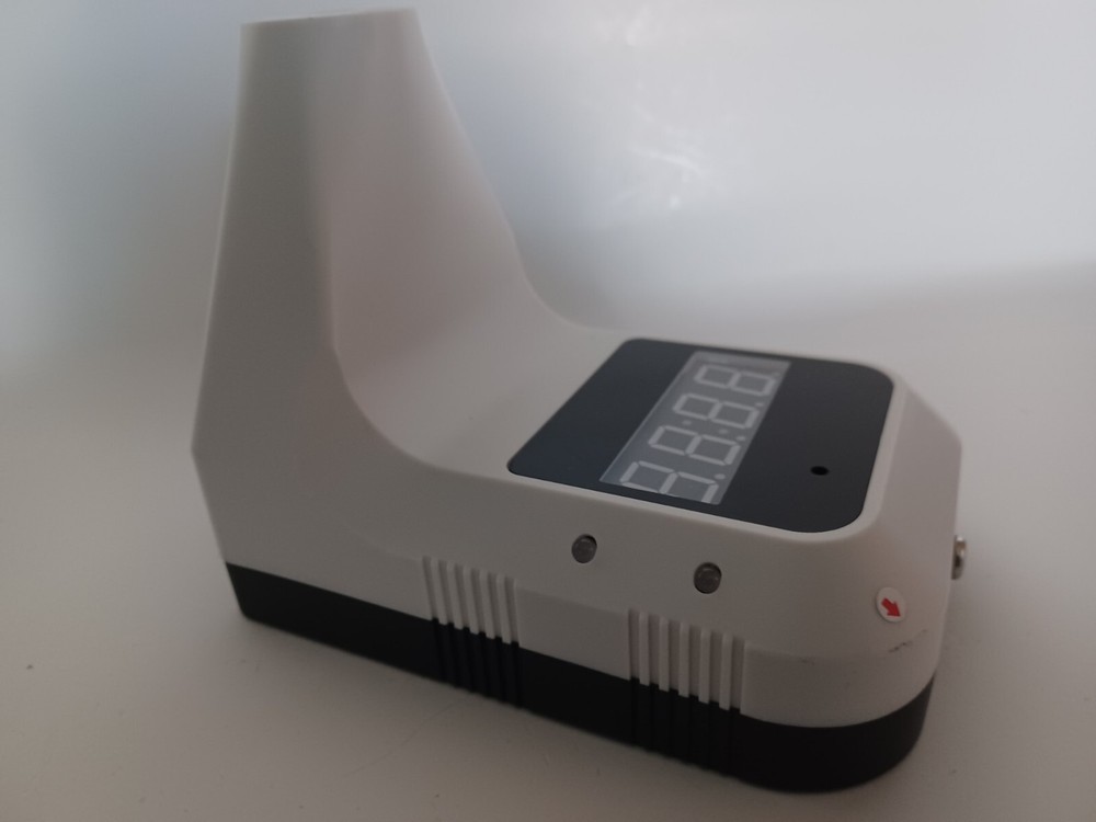 Wall mounted infrared thermometer