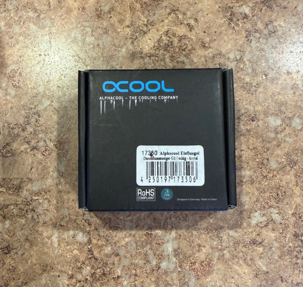 alphacool G1/4" eisfluegel flow indicator