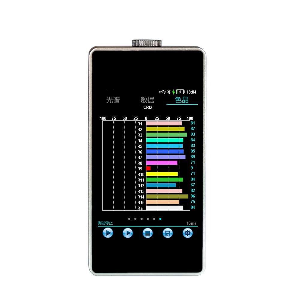 Spectrometer Spectral Illuminometer with X,Y Repeatability ±0.0005 Touch Screen