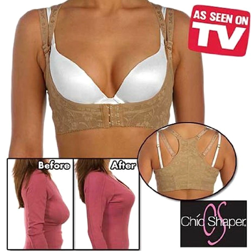 Chic Shaper Perfect Posture - White- Small (Bust Size 32-34)