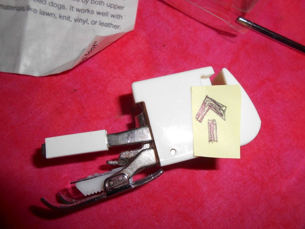 Janome Harmony 4052 Walking foot as is