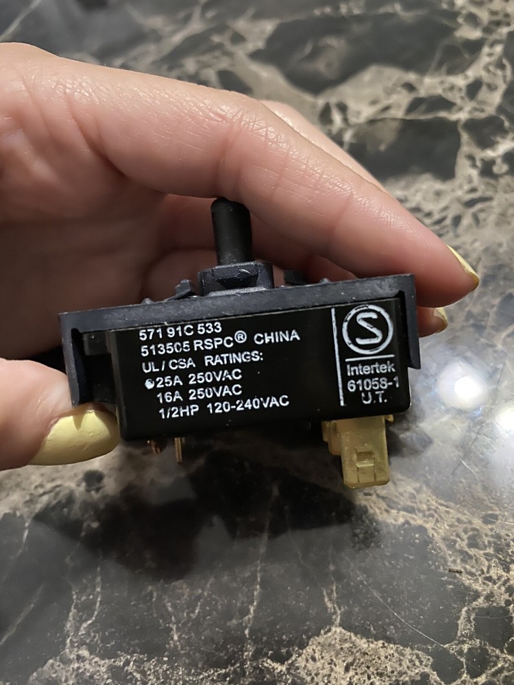 Speed Queen Setting Switch