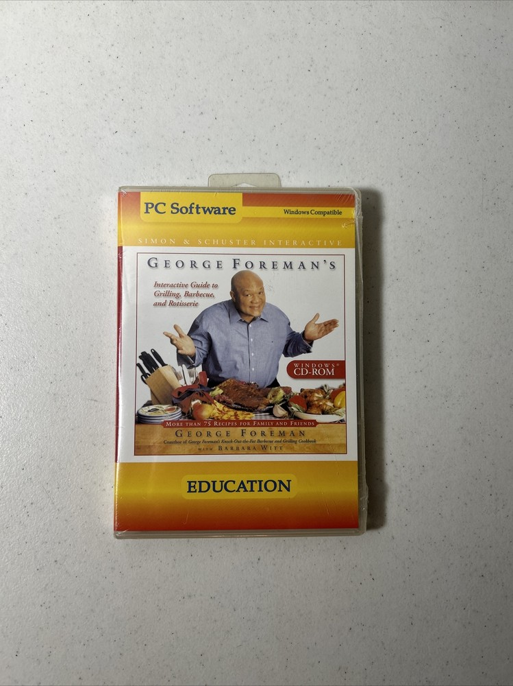 George Foreman's Interactive Guide to Grilling by Simon and Schuster New - PC s