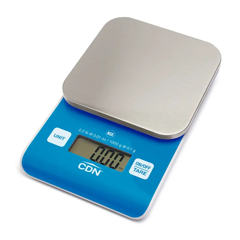 CDN SD0202 2.2 lb Plastic High Precision Digital Scale