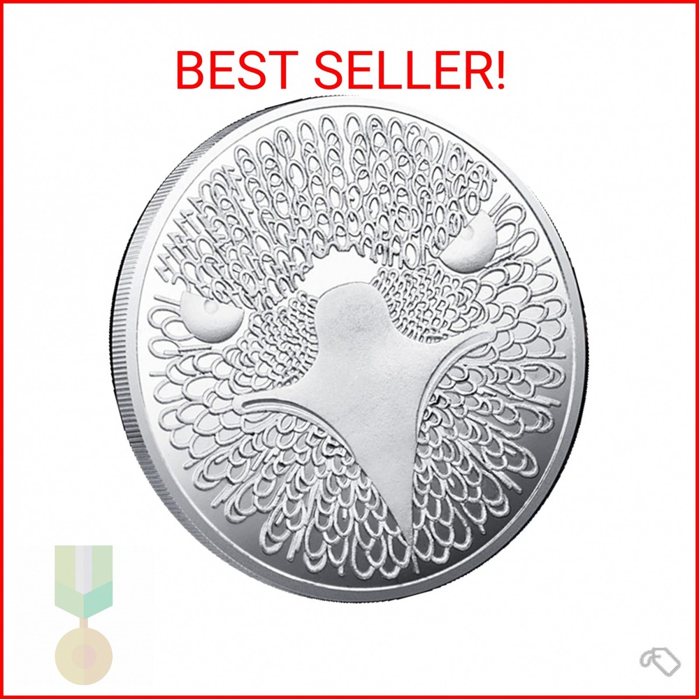 GARASANI 1Cent Bitcoin Limited Edition BTC Commemorative Cryptocurrency Coin Eag