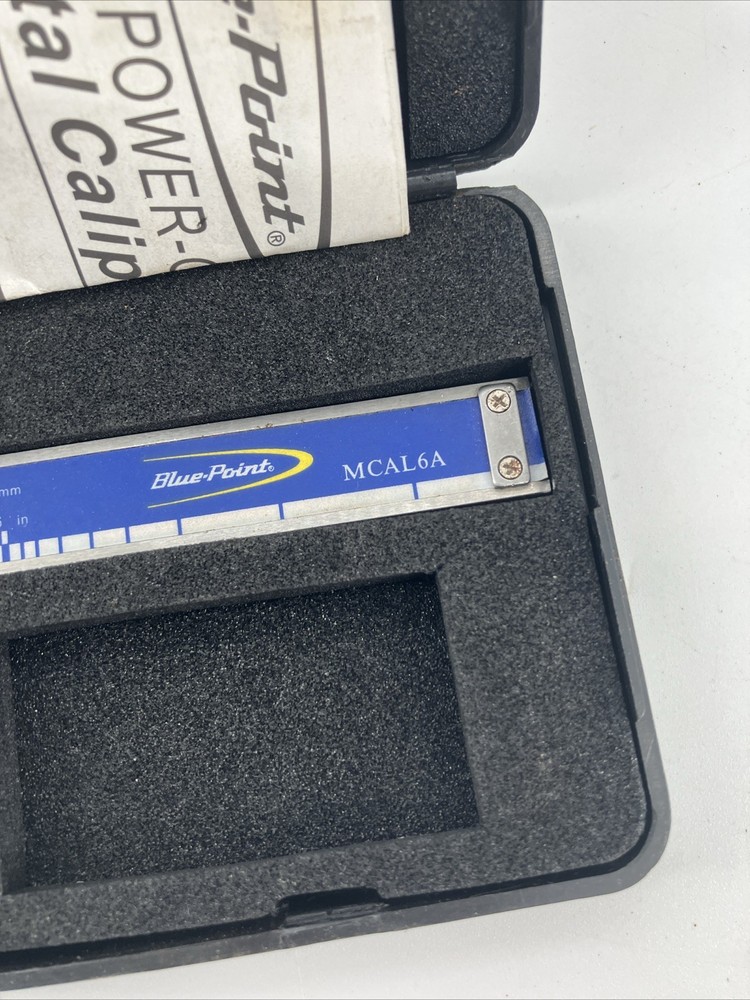 Blue Point Digital Display Caliper by Snap on model# MCAL6A Ships Fast
