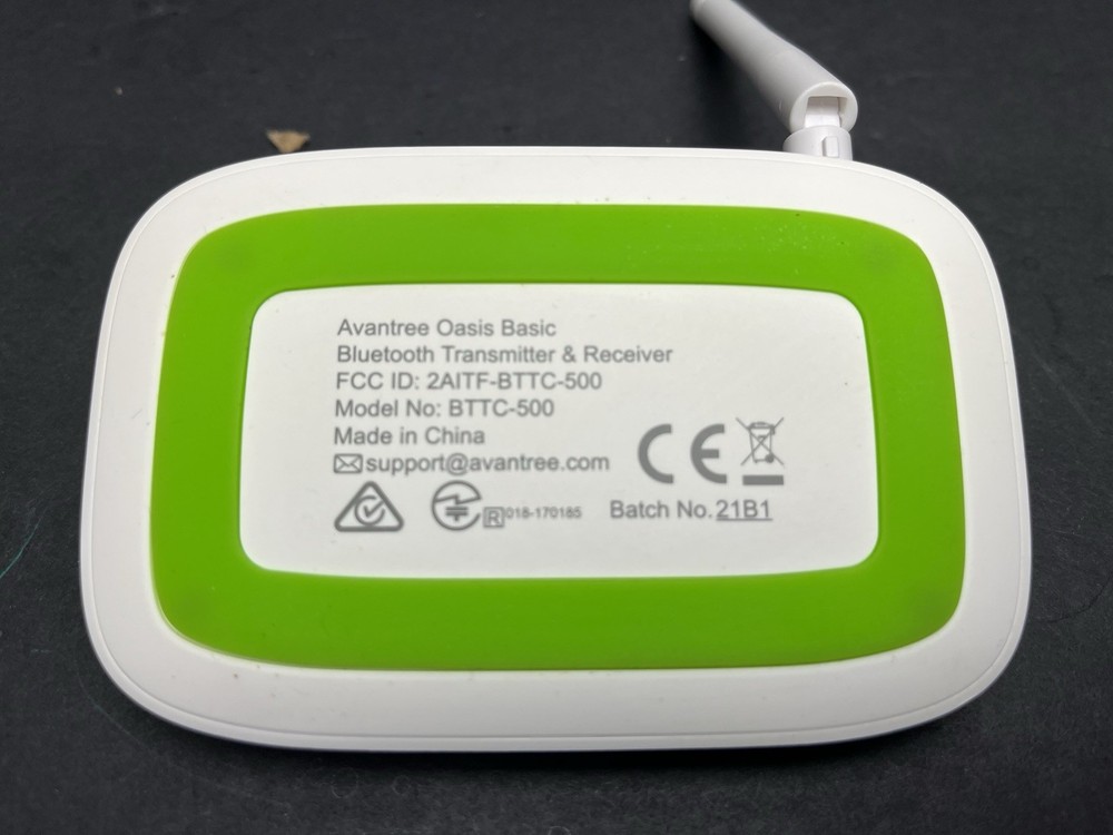 Avantree BTTC-500 Oasis Basic Bluetooth Transmitter & Receiver Dual Link