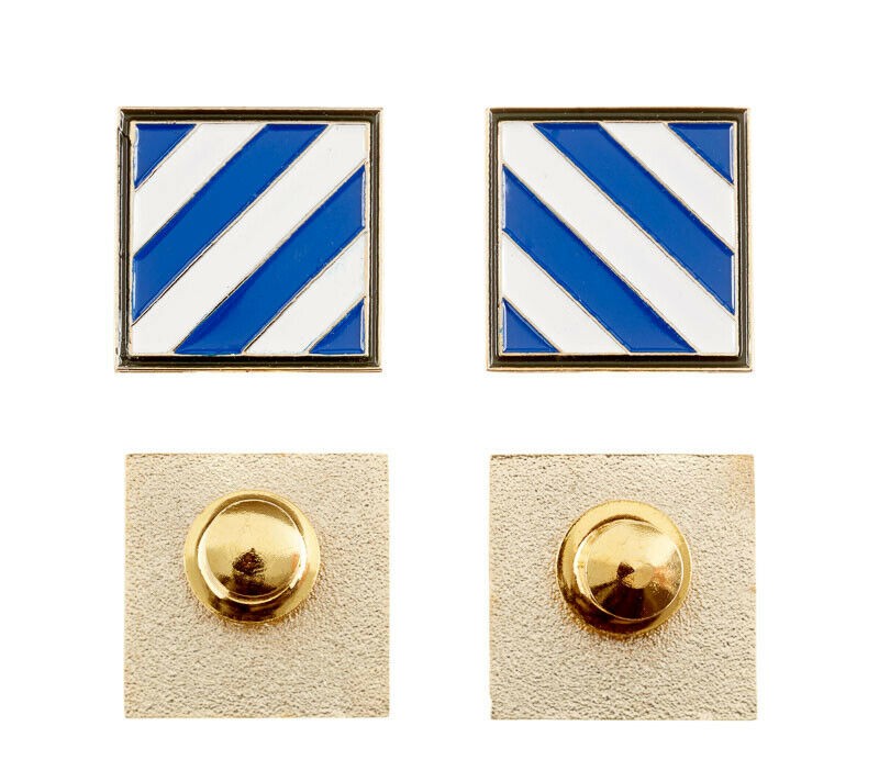 (D) 3RD ID LAPEL PIN SET
