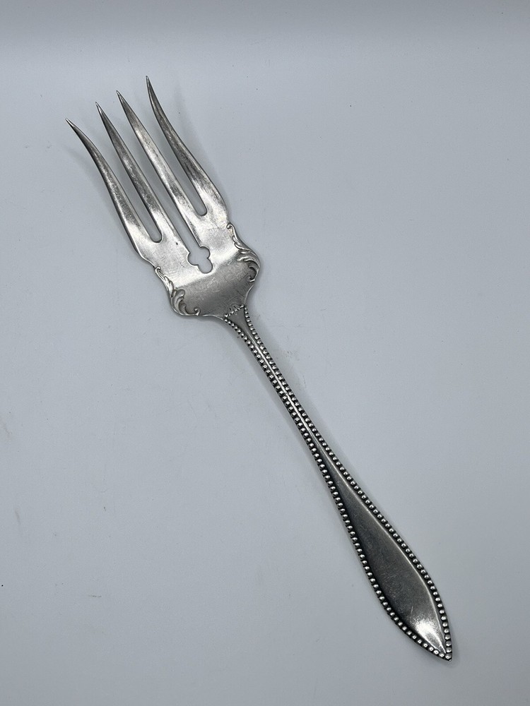 Rogers Bros A1 Serving Fork Silverplate Int’l Silver 8.5”