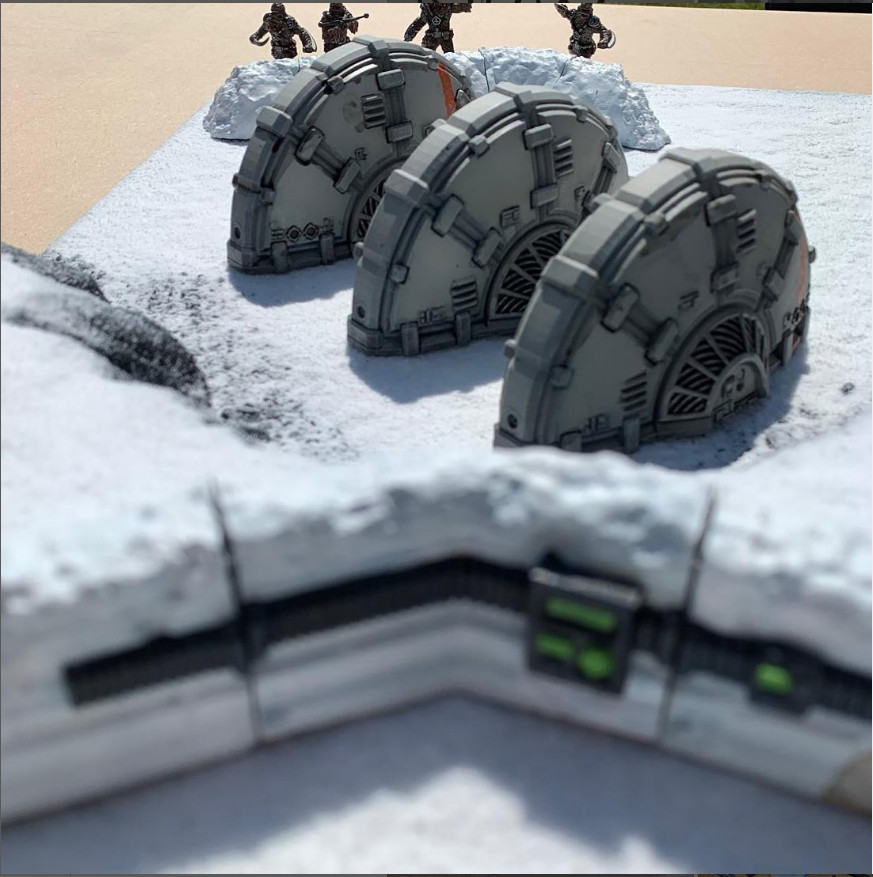 Trench Set for 28mm Legion Sci-fi Tabletop Terrain