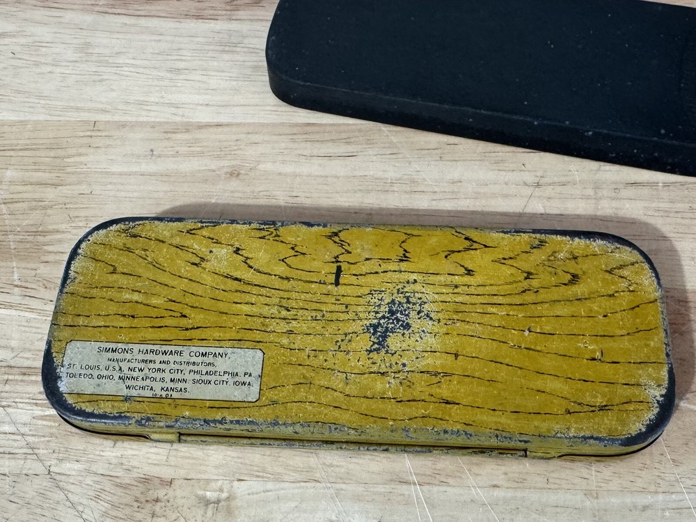 Vintage Keen Kutter Kombination Razor Hone Sharpening Stone