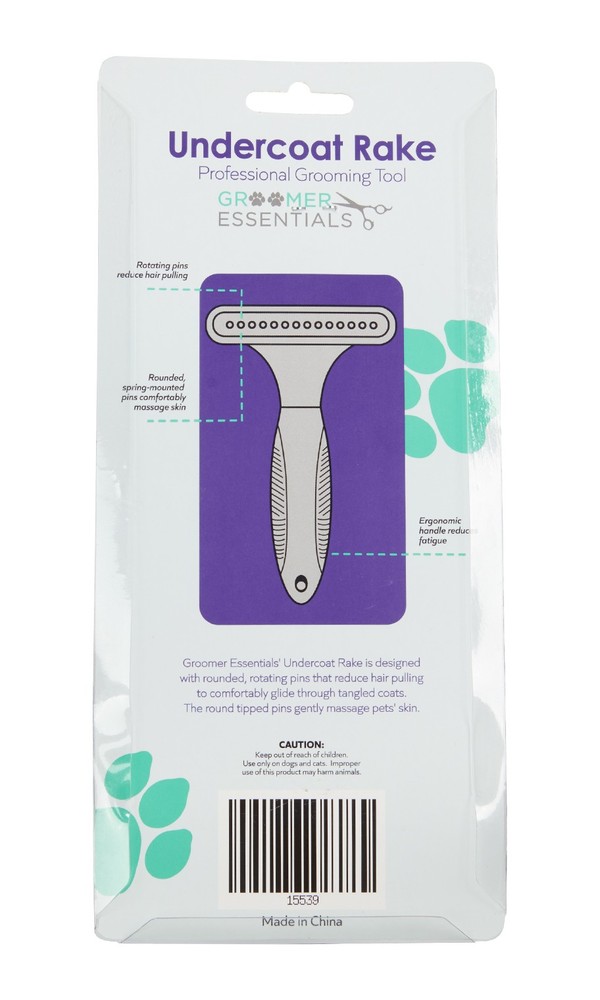 Groomer Essentials Undercoat Rake Single Row