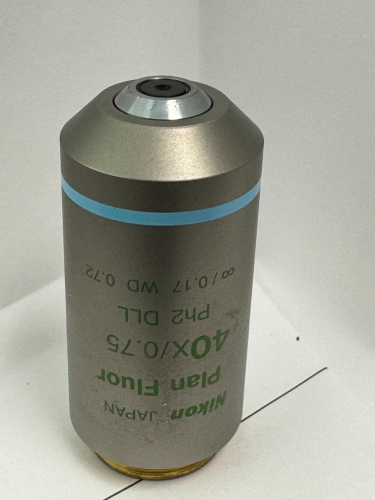Nikon Microscope Objective Plan Fluor 40x 0.75 DIC M ∞/0.17 WD 0.72 Eclipse E&i