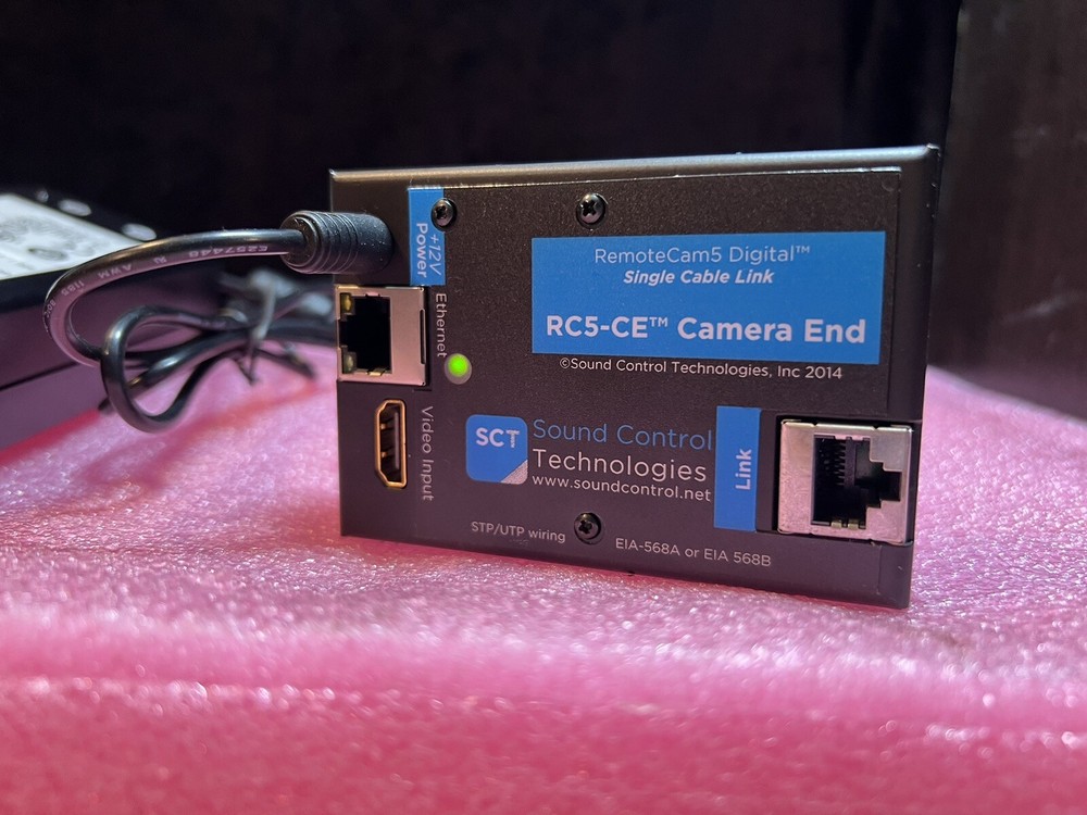 SOUND CONTROL TECHNOLOGIES RC5-CE CAMERA END with RC5-HE HEAD END