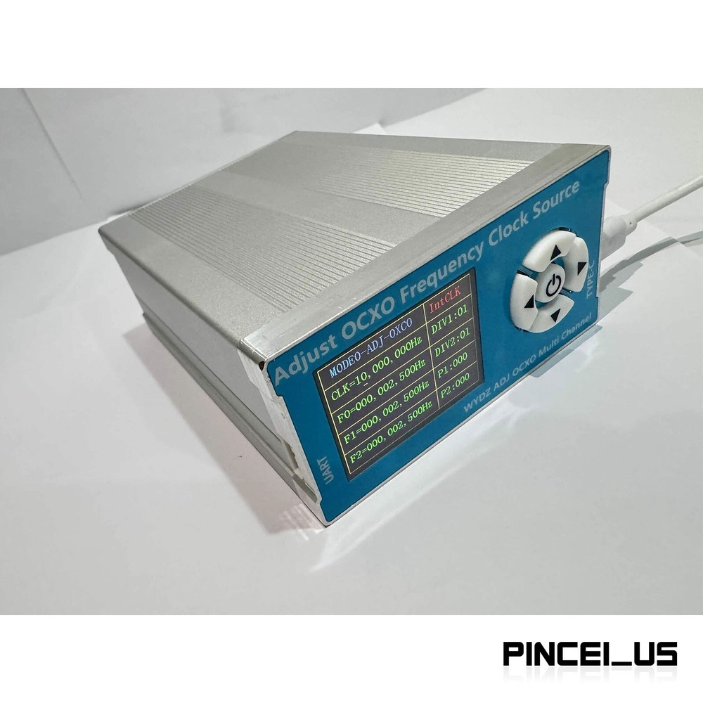 10M 0.1ppm OCXO Adjustable Frequency Standard 2.5K-200M Clock Source Module pe66