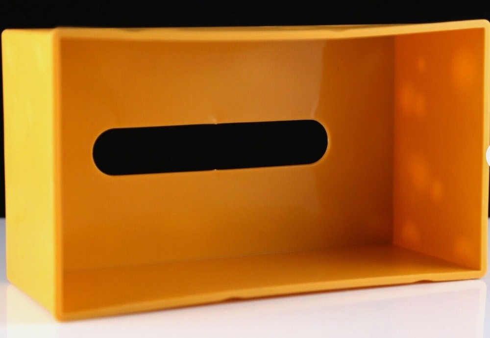 New Novelty Yellow Cheese Rectangle Tissue Box Cover