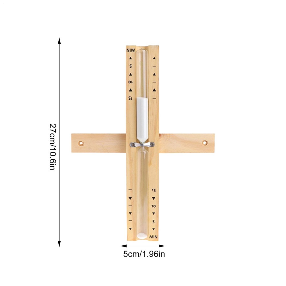 Sauna Hourglass Sand Timer Countdown Clock 15 Minutes Timing