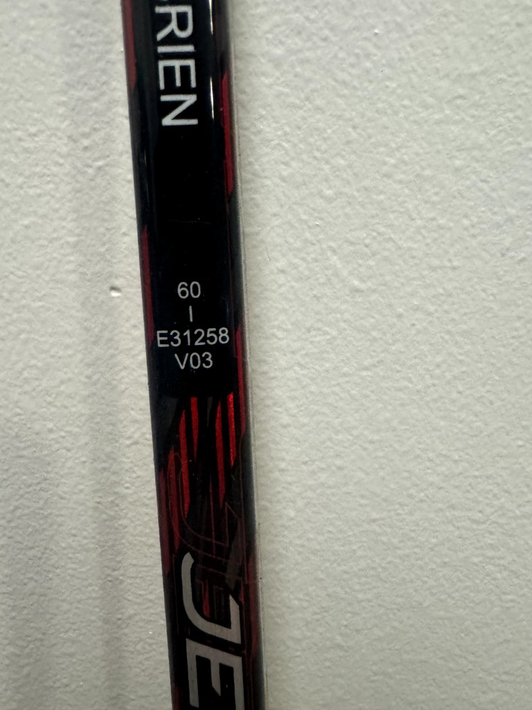 Left Handed CCM Jetspeed FT5 stick 55 flex P90 curve custom code: E31256 V03