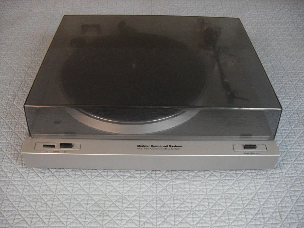 Vintage MCS Modular Componet System Semi Automatic Turntable Model 683-6202