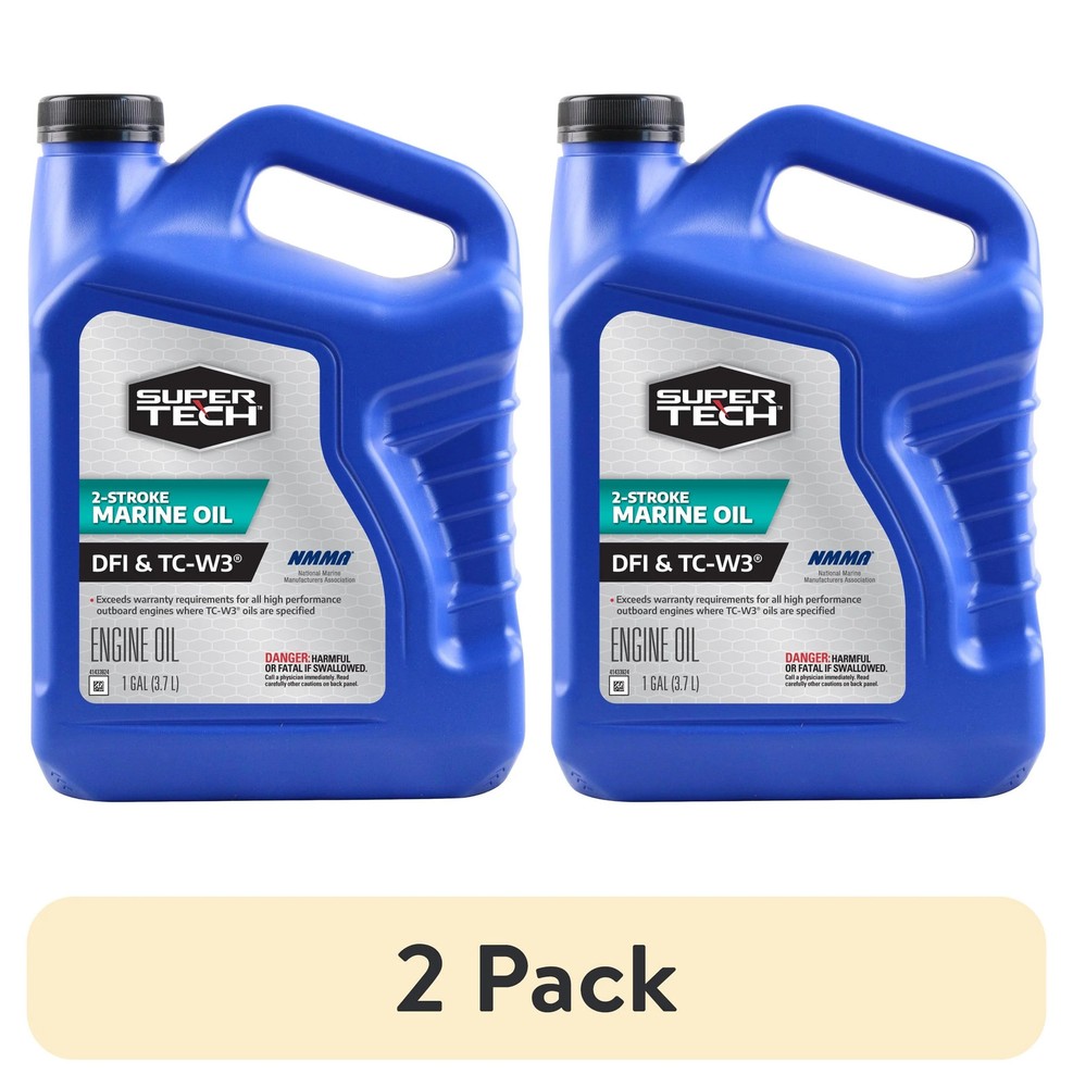 Super Tech TC W Outboard Cycle Engine Oil Gallon