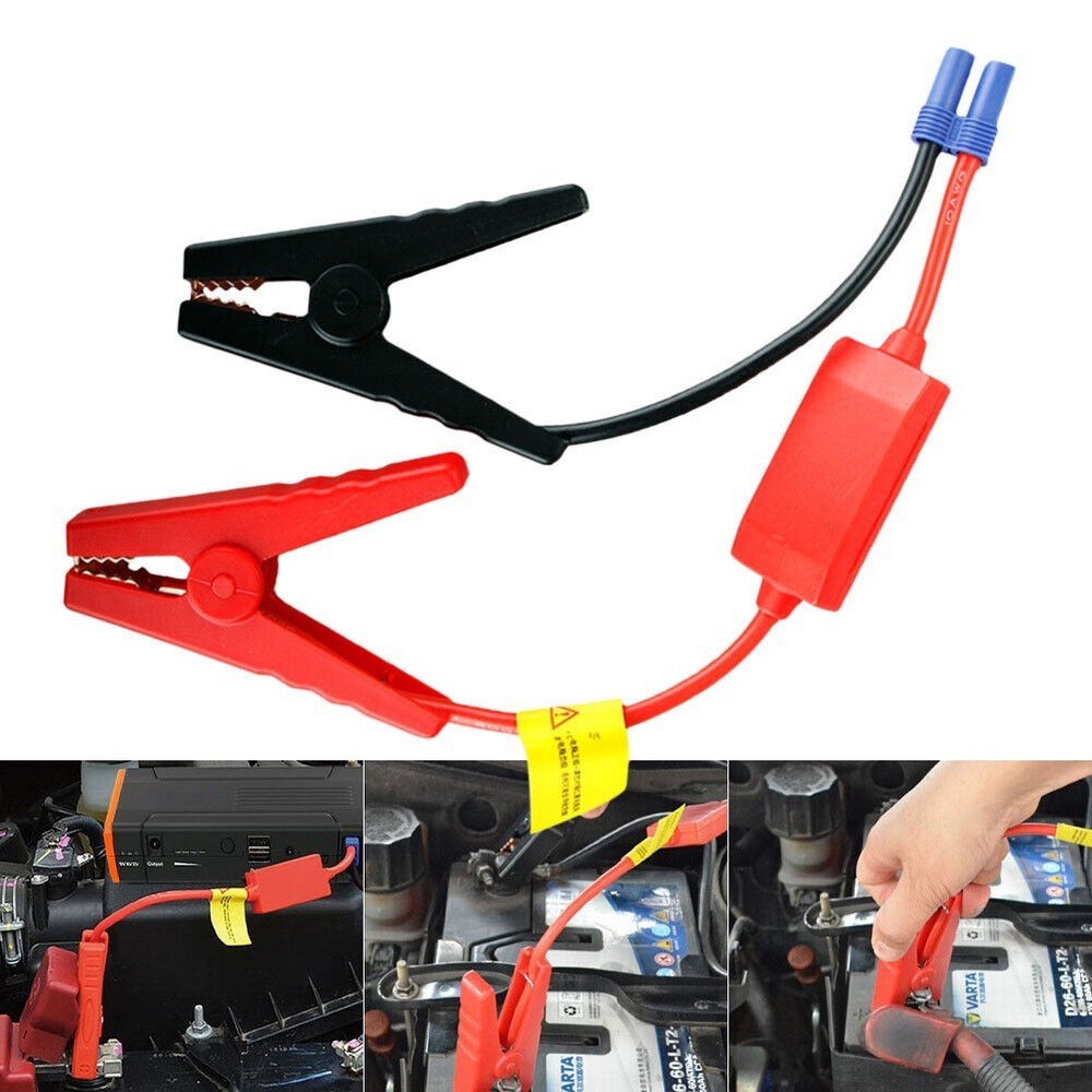 1 Pcs Jump Starter 300A Starting Current Cable Battery Practical To Use