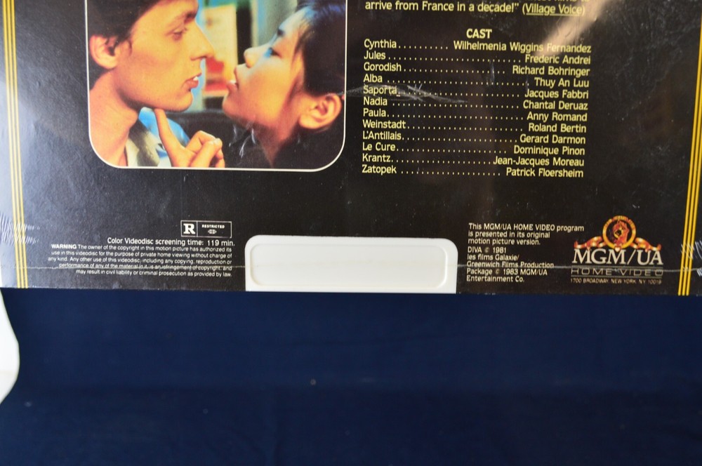 Diva Irene Silberman CED Videodisc New Sealed