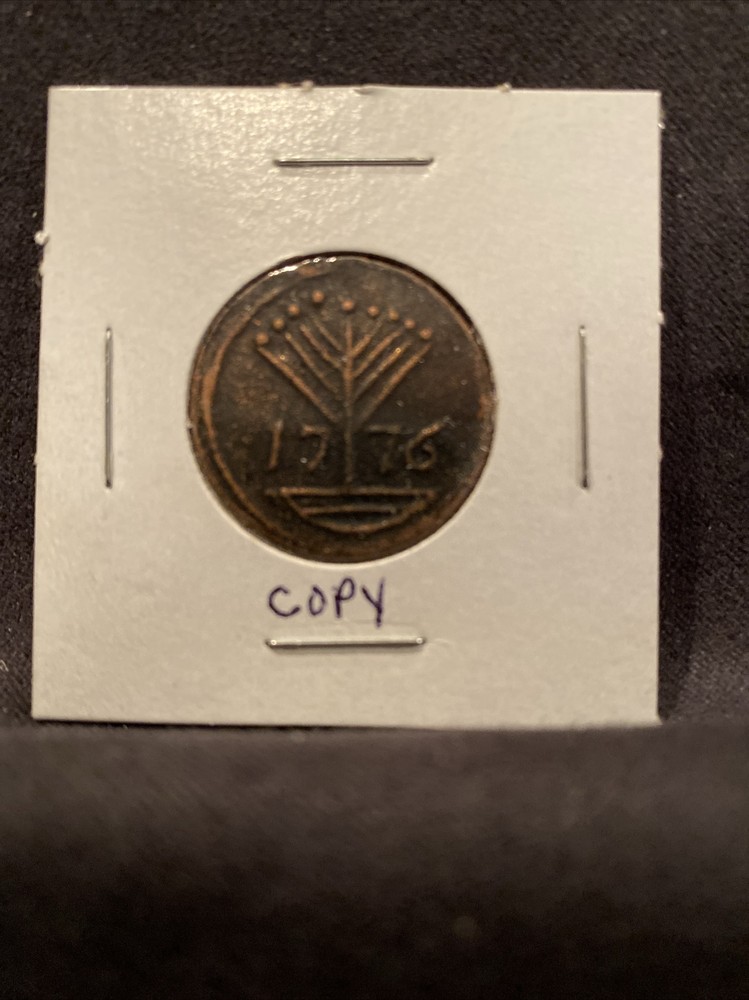 1776 New Hampshire Halfpenny COPY