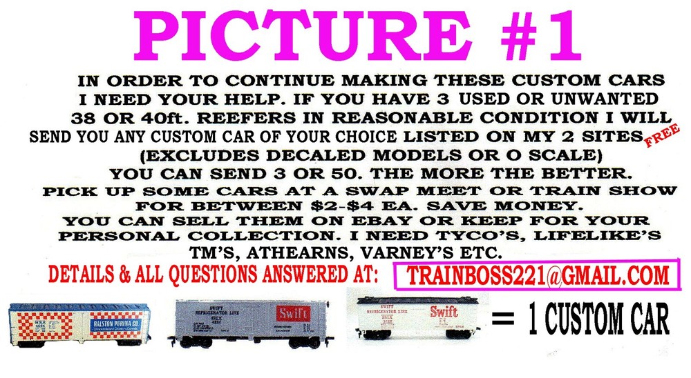 HO SCALE CUSTOM LETTERED BLATZ BEER 🍺🍺🍺🍺 REEFER.PG BER 8