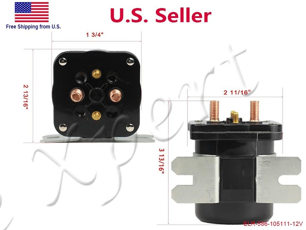 Continuous Relay Battery Isolator High Current Relay 12V DC 200Amp