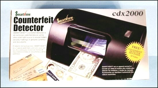 GENUINE M R TECHNOLOGIES SMARTVIEW COUNTERFEIT DETECTOR.