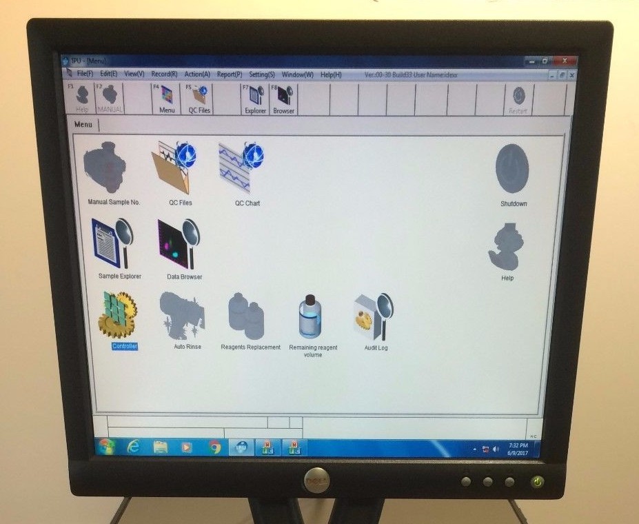 SYSMEX Information Processing Unit IPU: XS-1000i Hematology Analyzer PC Station