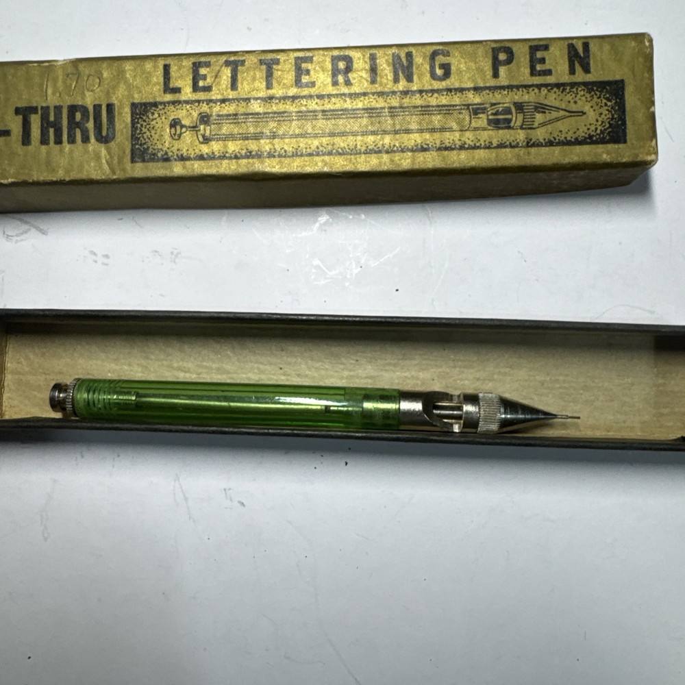 Vintage C-THRU Lettering Pen