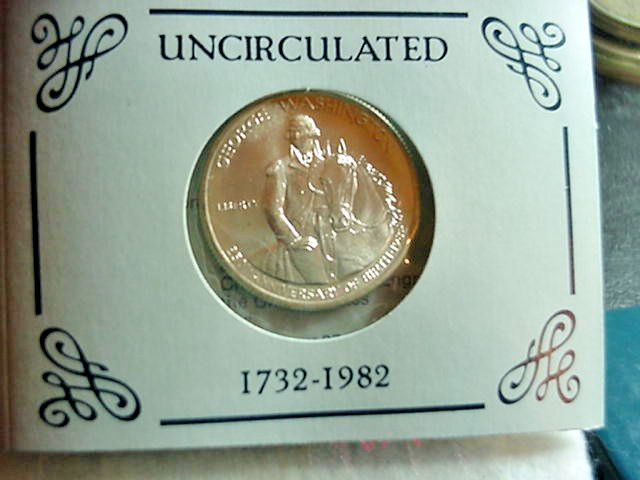1982-D George Washington Commemorative Half Dollar 90% SIlver US Coin