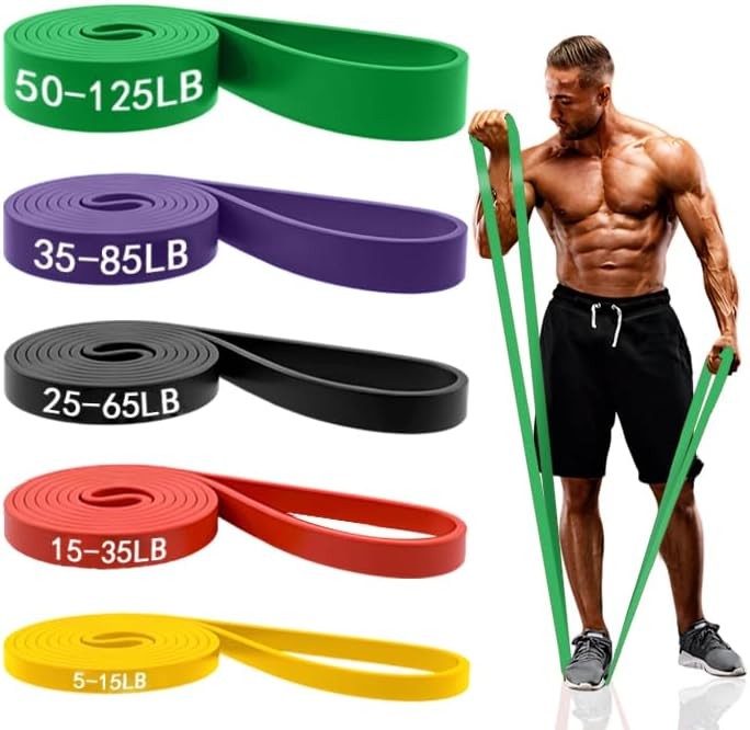 Resistance Bands for Working Out, Pull Up Assistance Bands Set for Men &