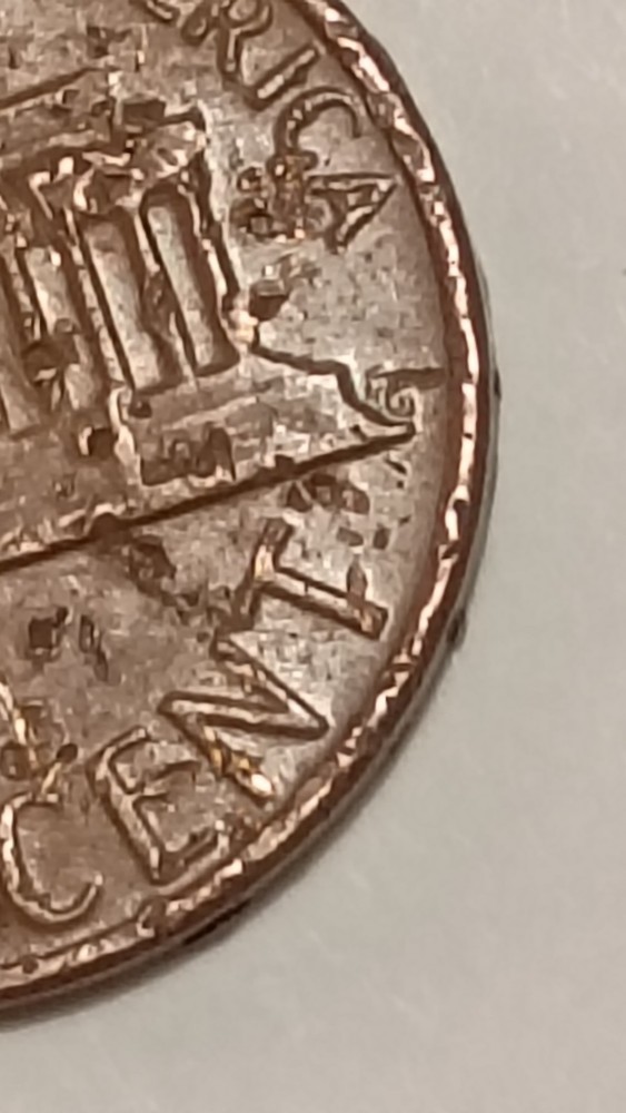 1982 Bronze Triple Struck, Saddle Struck Variety