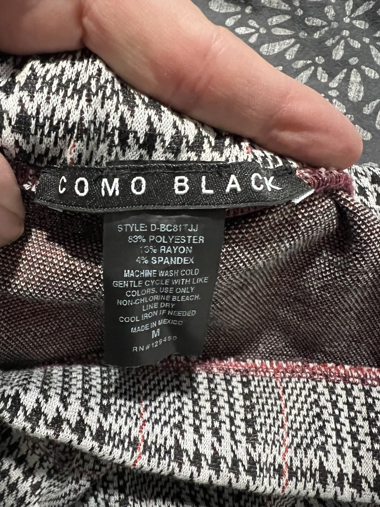 Comp Black Pull on Ankle Pant Size M