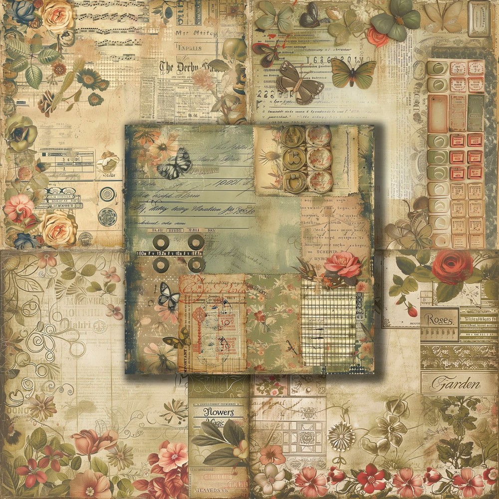 FLORAL EPHEMERA - Paper Pack