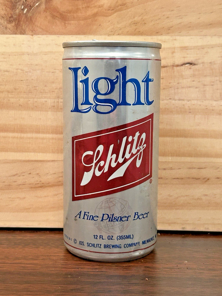 REDUCED!!  Vintage SCHLITZ LIGHT Beer Can!!