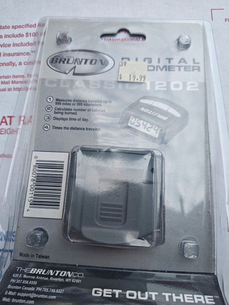 Brunton PED 1202 Digital Pedometer Calorie & Step Counter