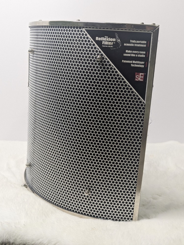 sE Reflexion Filter Pro Mic Isolation Shield Vocal Booth Studio Recording