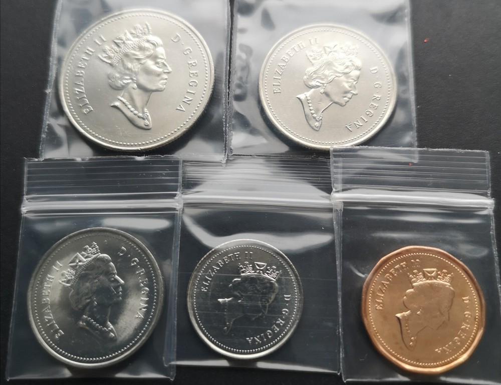 ***CANADA 1996 UNCIRCULATED COINS SET ***