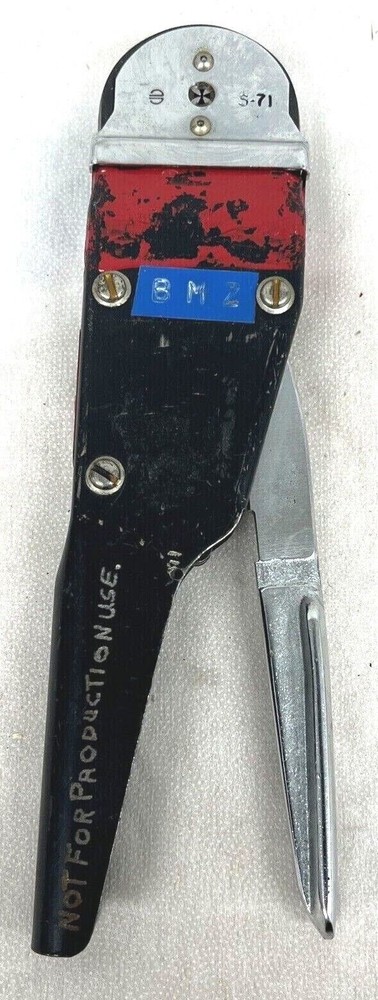 BURNDY M10S-1 HAND CRIMP/CRIMPER TOOL ,Great