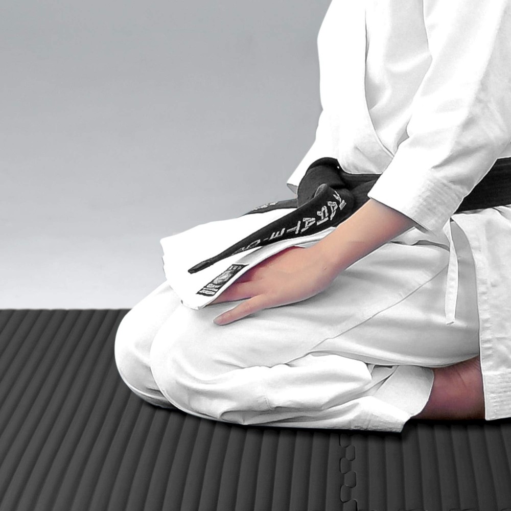 1 Inch Thick Martial Arts EVA Foam Exercise Mat, Tatami Pattern, Interlocking...