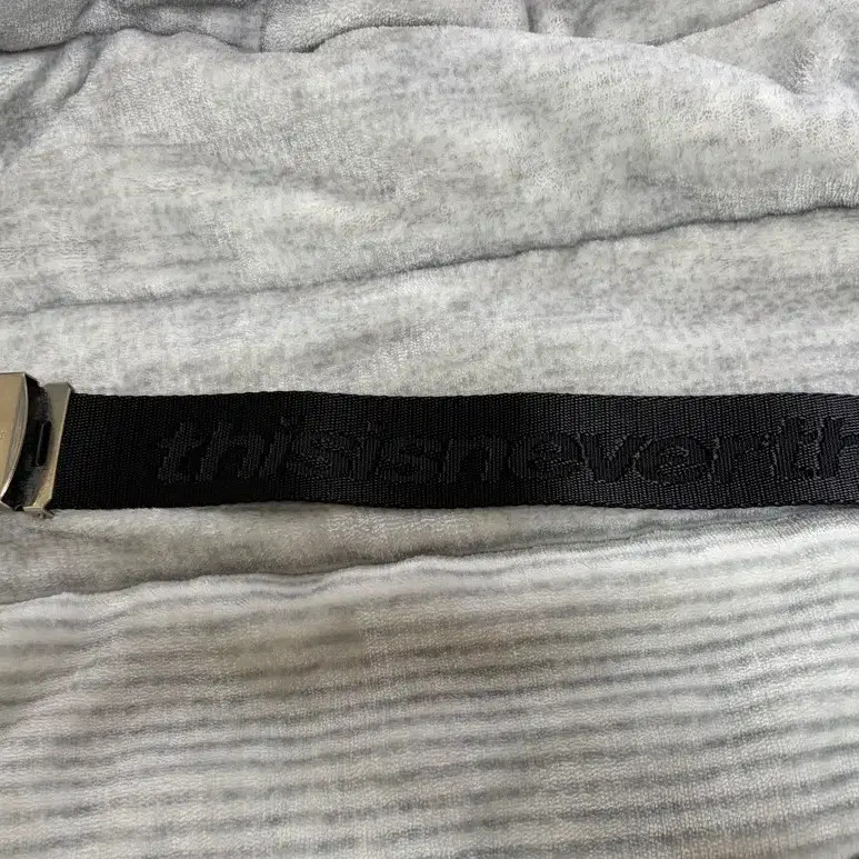 [OS]Discovered Never Ever Clip Long Belt, Black Official