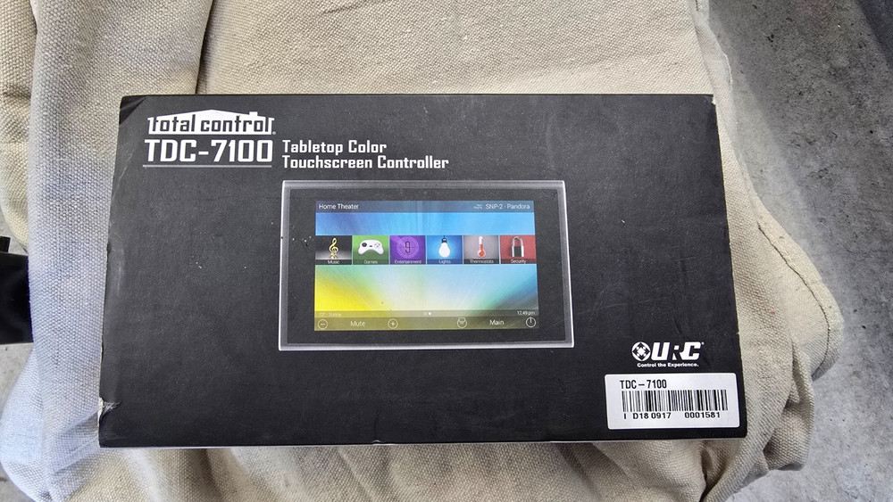 URC TDC-7100 Touch Screen Controller