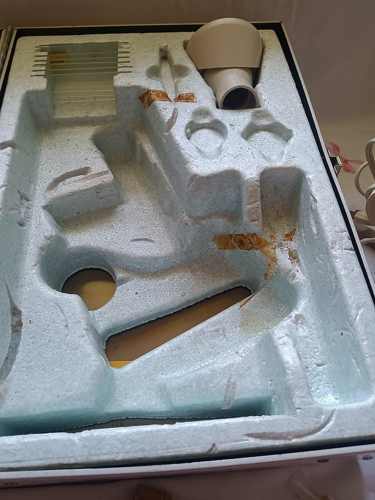 Vintage Gilbert Microscope Lab Set Partially Complete Untested For Display