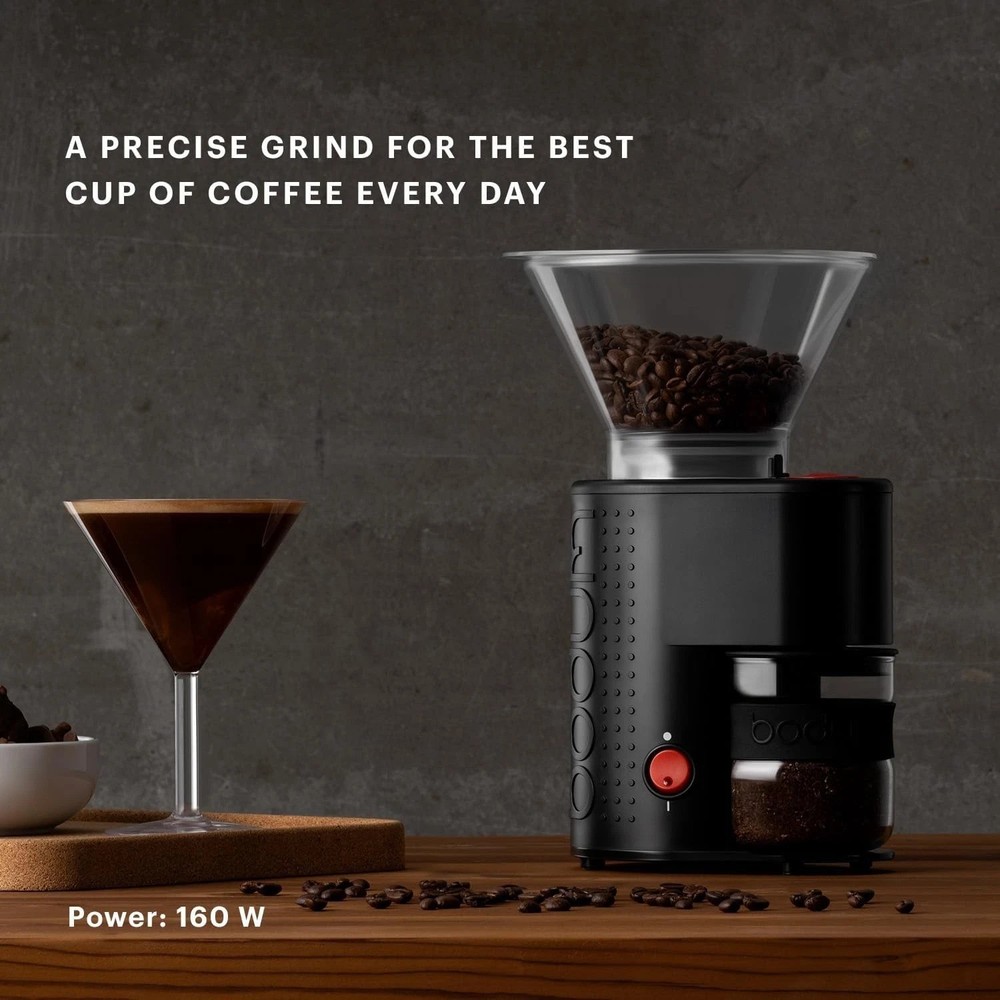 Electric Conical Burr Coffee Grinder with 12 Adjustable Grind Settings