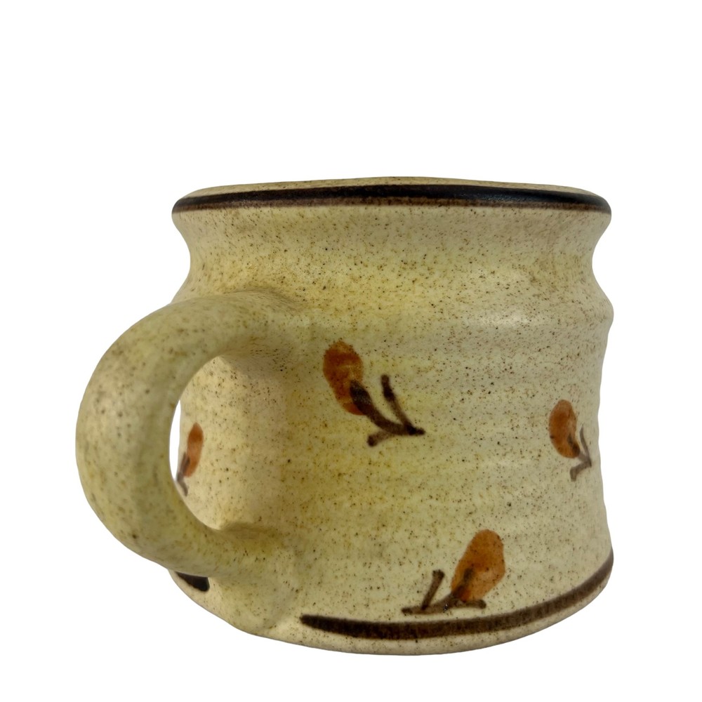 West Germany Studio Pottery Hand-painted and Signed Mug